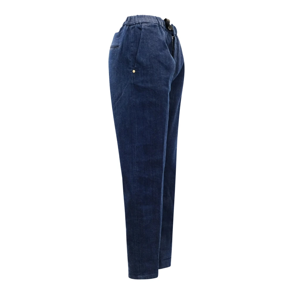 White Sand Marilyn Denim Katoen Jeans Ss24 Blue Dames