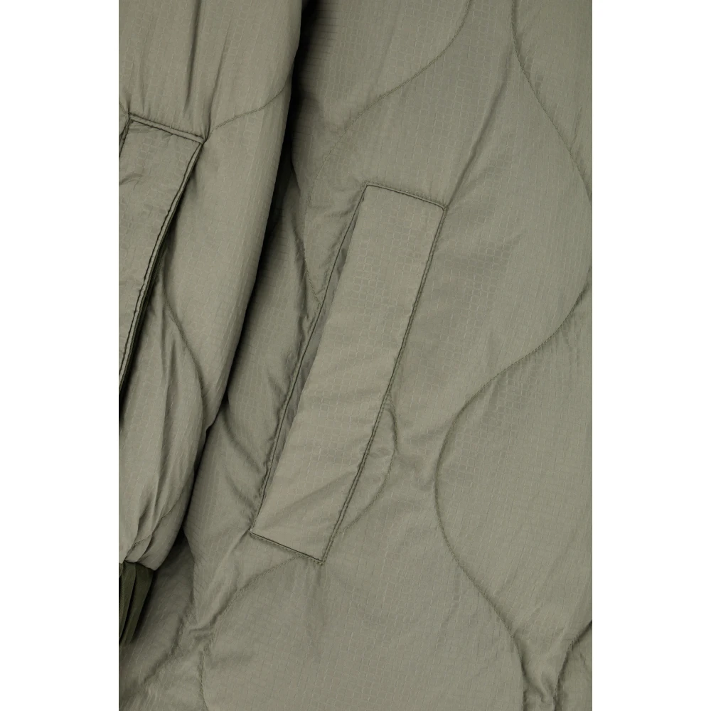 Max Mara Weekend Stijlvolle Piumini Jas voor Vrouwen Green Dames