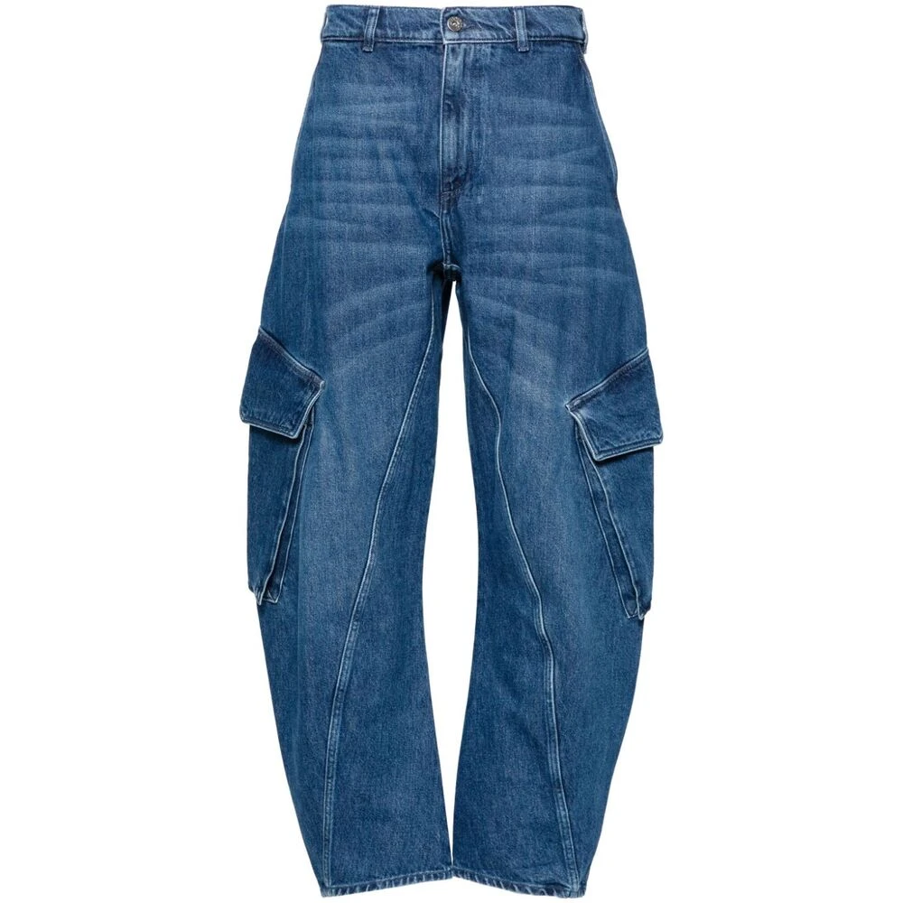 JW Anderson Loose-fit Jeans Blue Dames