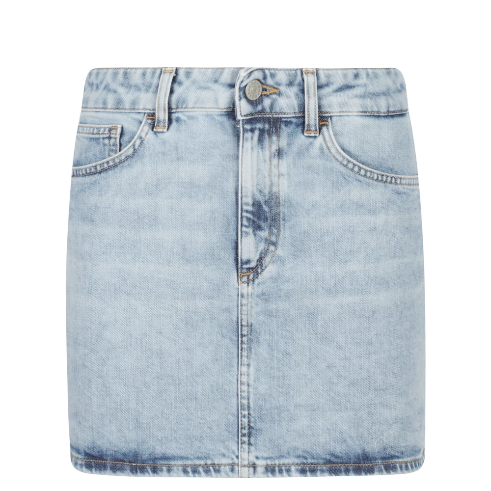 Dondup Women's Blue Denim Skirts, W26, Denim Skirt