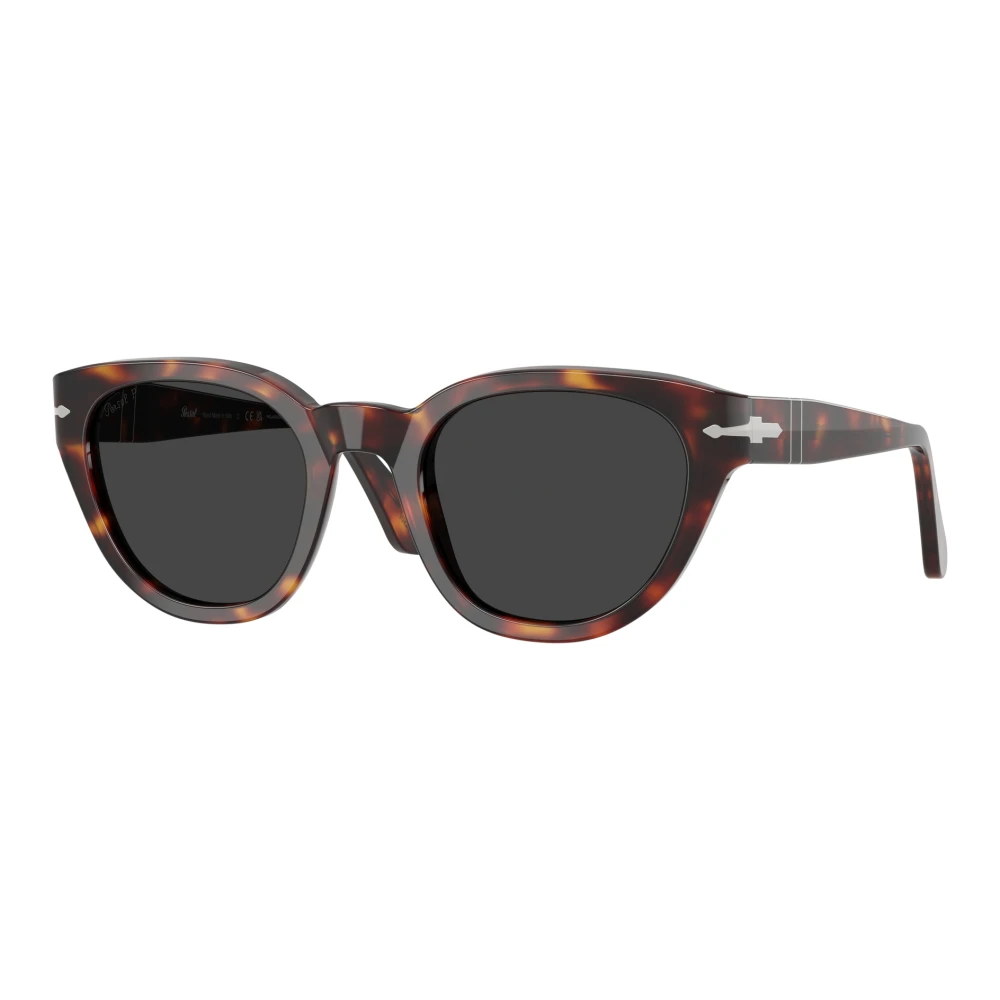 Persol Unisex Brown Sunglasses, 51 Mm, Stylish Sunglasses In Tortoiseshell