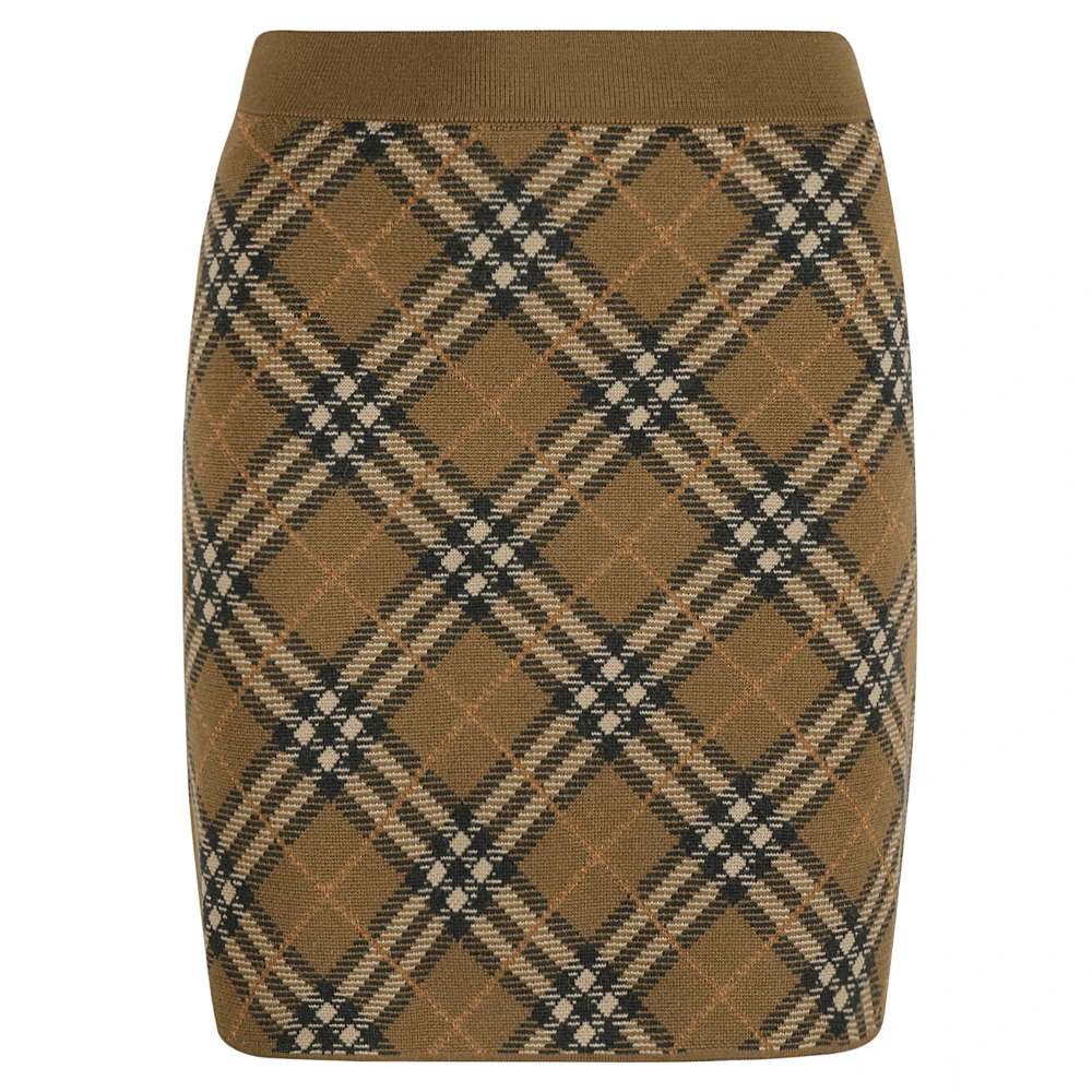 Burberry Stijlvolle Rokken Collectie Brown Dames