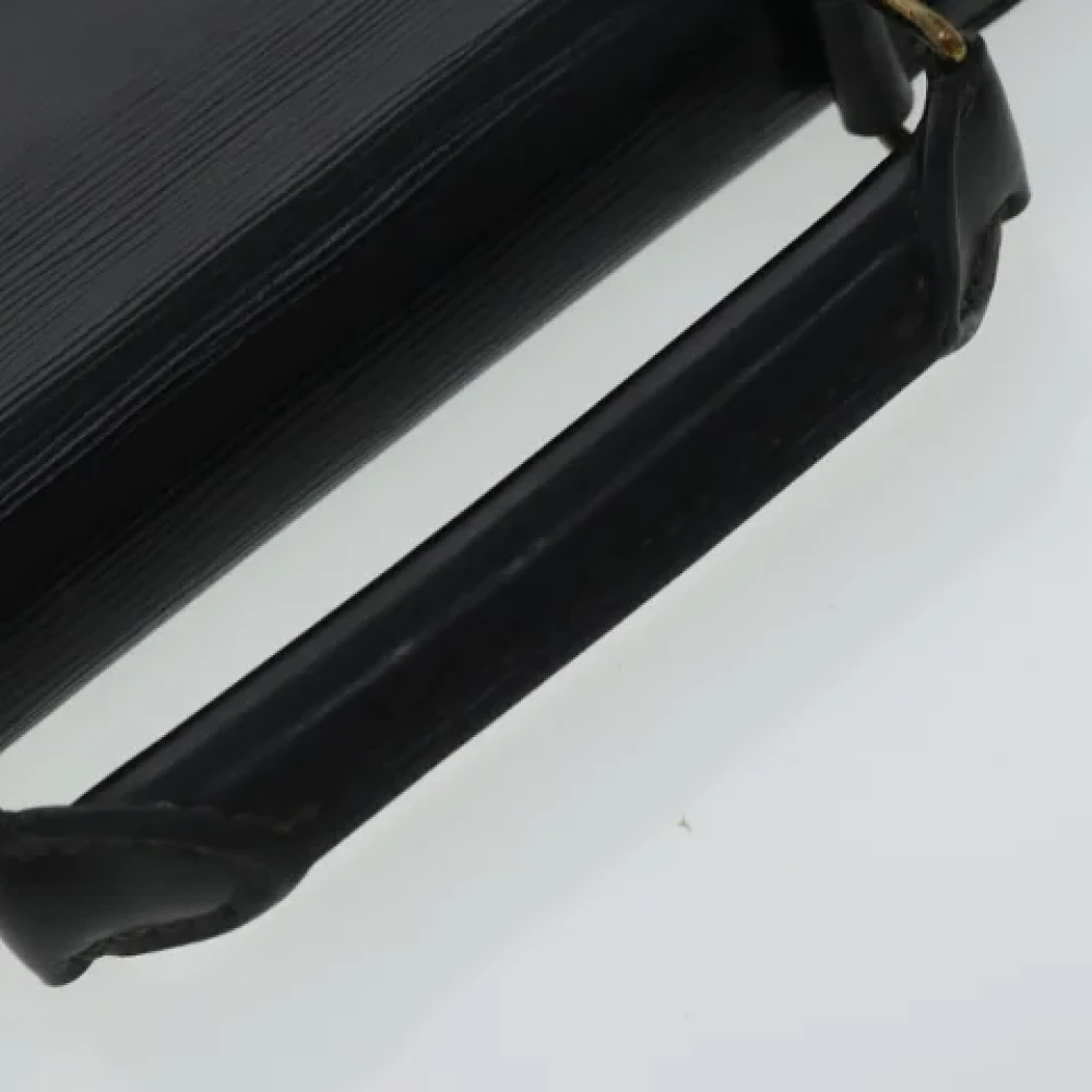 Louis Vuitton Vintage Pre-owned Leather briefcases Black Dames