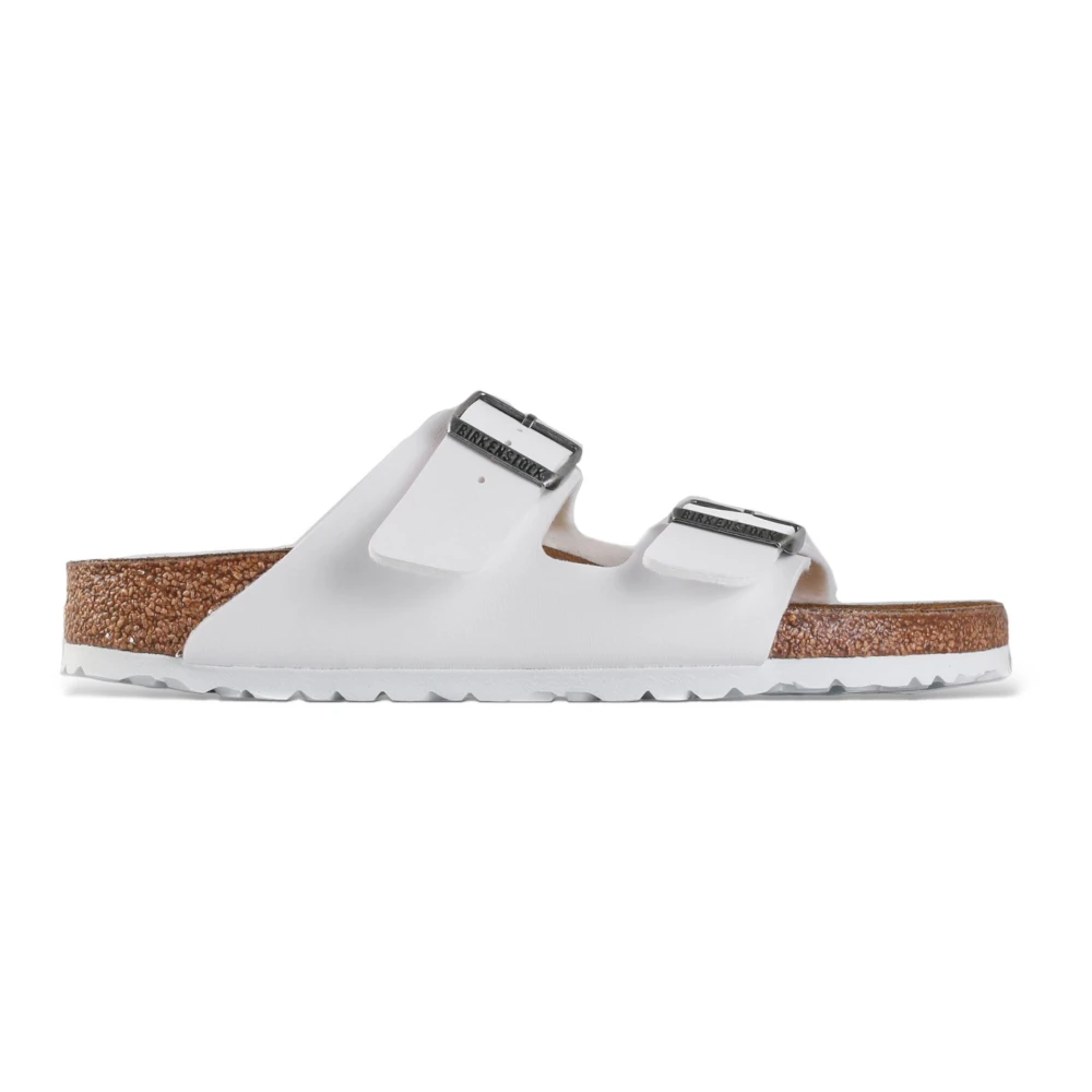 Birkenstock Vita Arizona Sandaler White, Herr