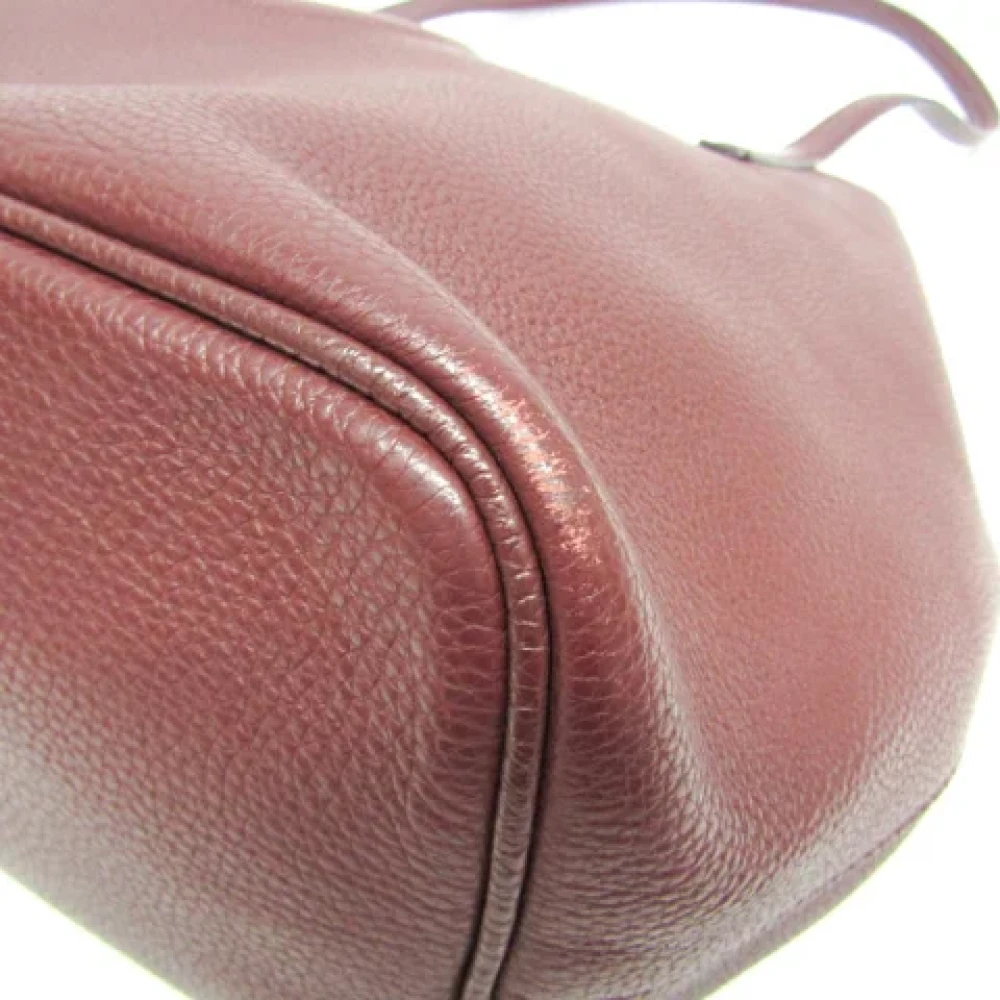 Salvatore Ferragamo Pre-owned Leather totes Red Dames