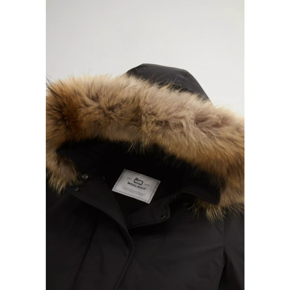 Woolrich Zwarte Urban Touch Donsjas Black Dames