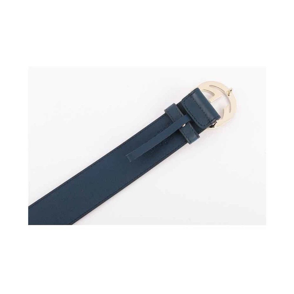 Gucci Logoriem-riem Blue Dames