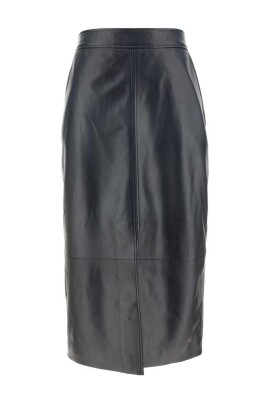 luxurious-leather-midi-skirt