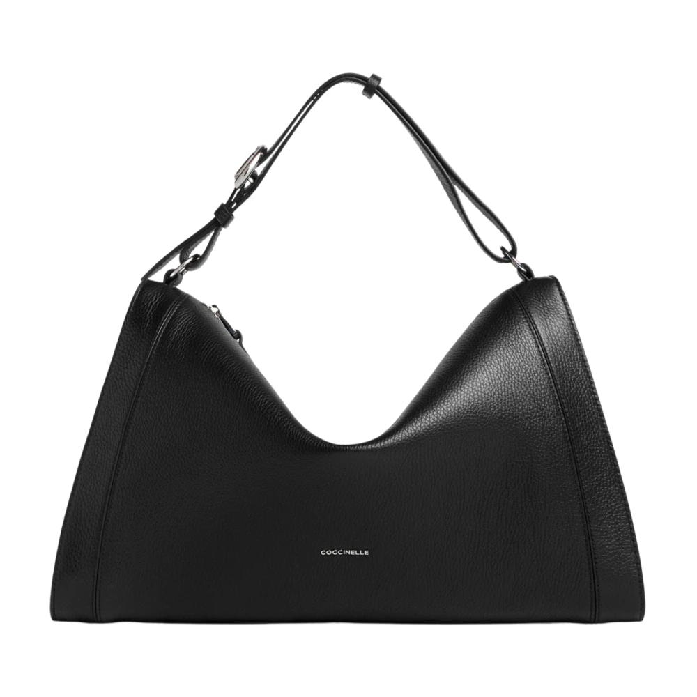 Coccinelle Women's Black Shoulder Bags, One Size, Elinor Shoulder Bag