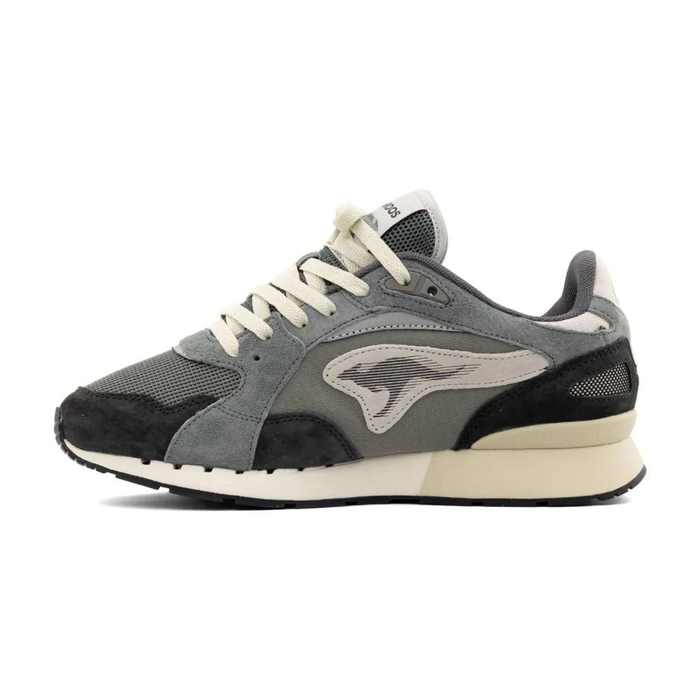 KangaROOS Coil R3 Ultimate Raven Sneakers Heren Schoenen Grijs