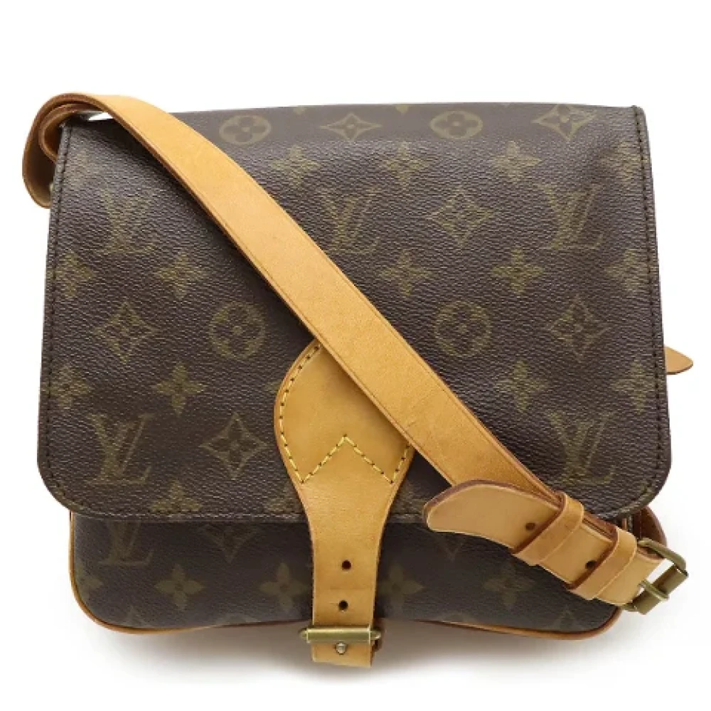 Louis Vuitton Vintage Pre-owned Canvas crossbody-bags Brown Dames