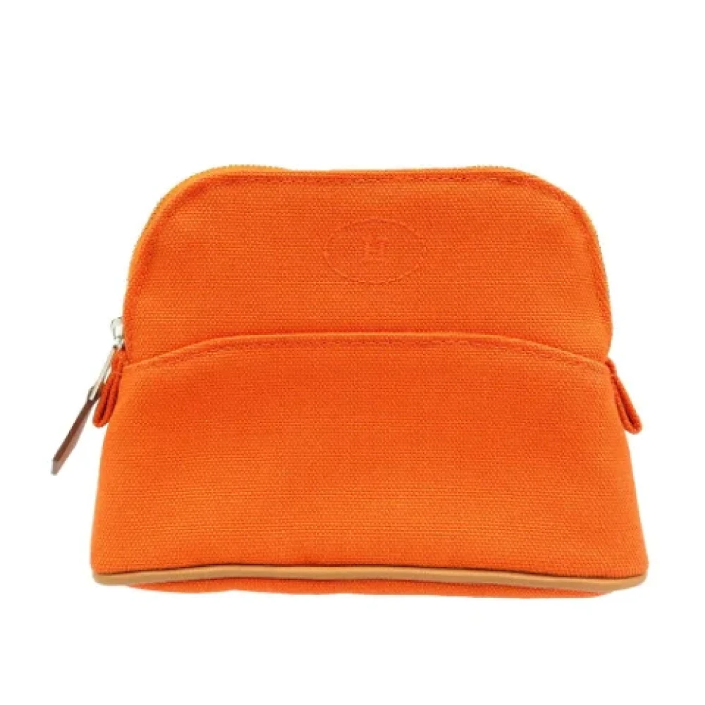 Hermès Vintage Pre-owned Fabric pouches Orange Dames