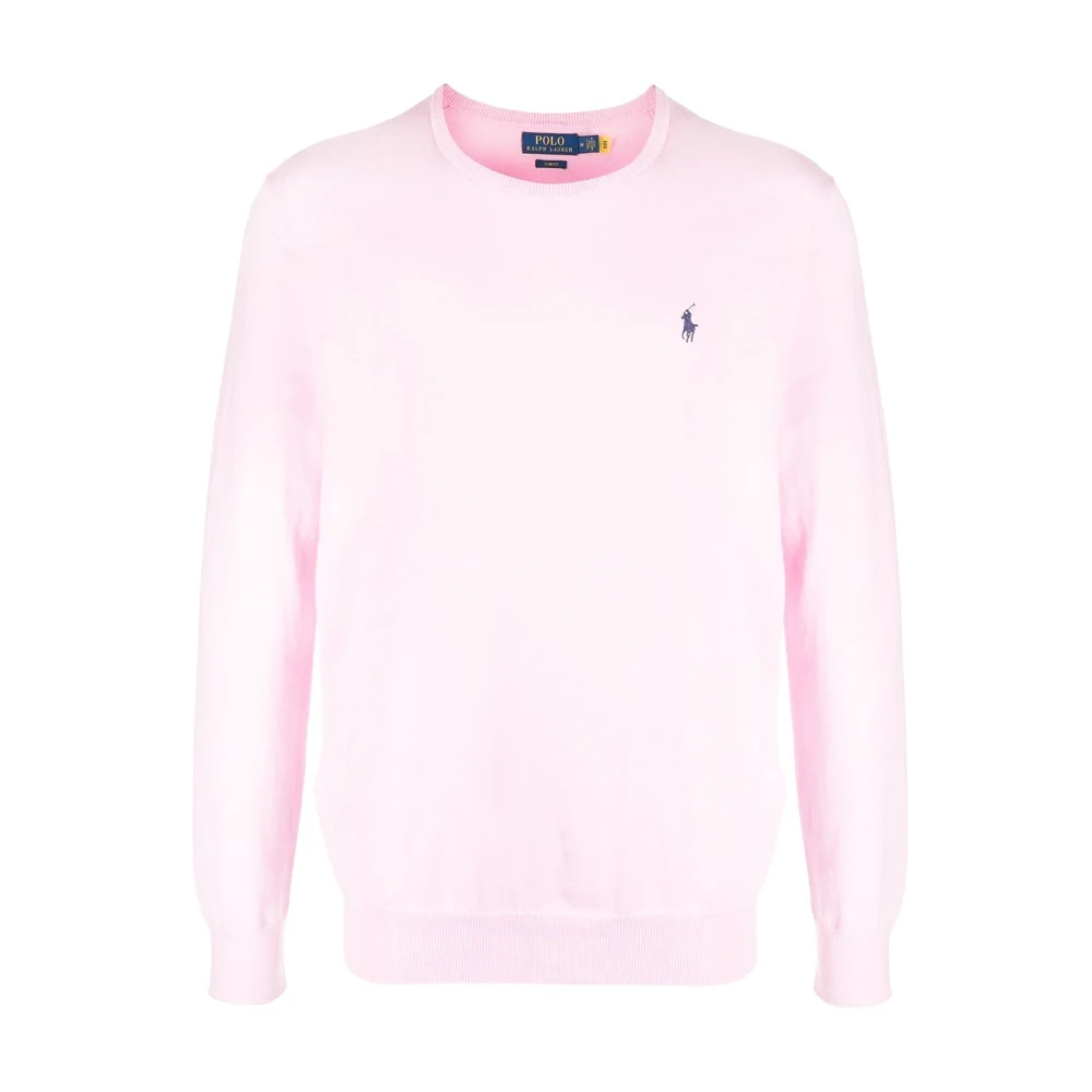 Polo Ralph Lauren Rosa Sweaters med Signatur Pony Pink, Herr