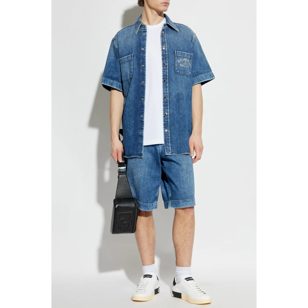 Dolce & Gabbana Denim shorts Blue Heren