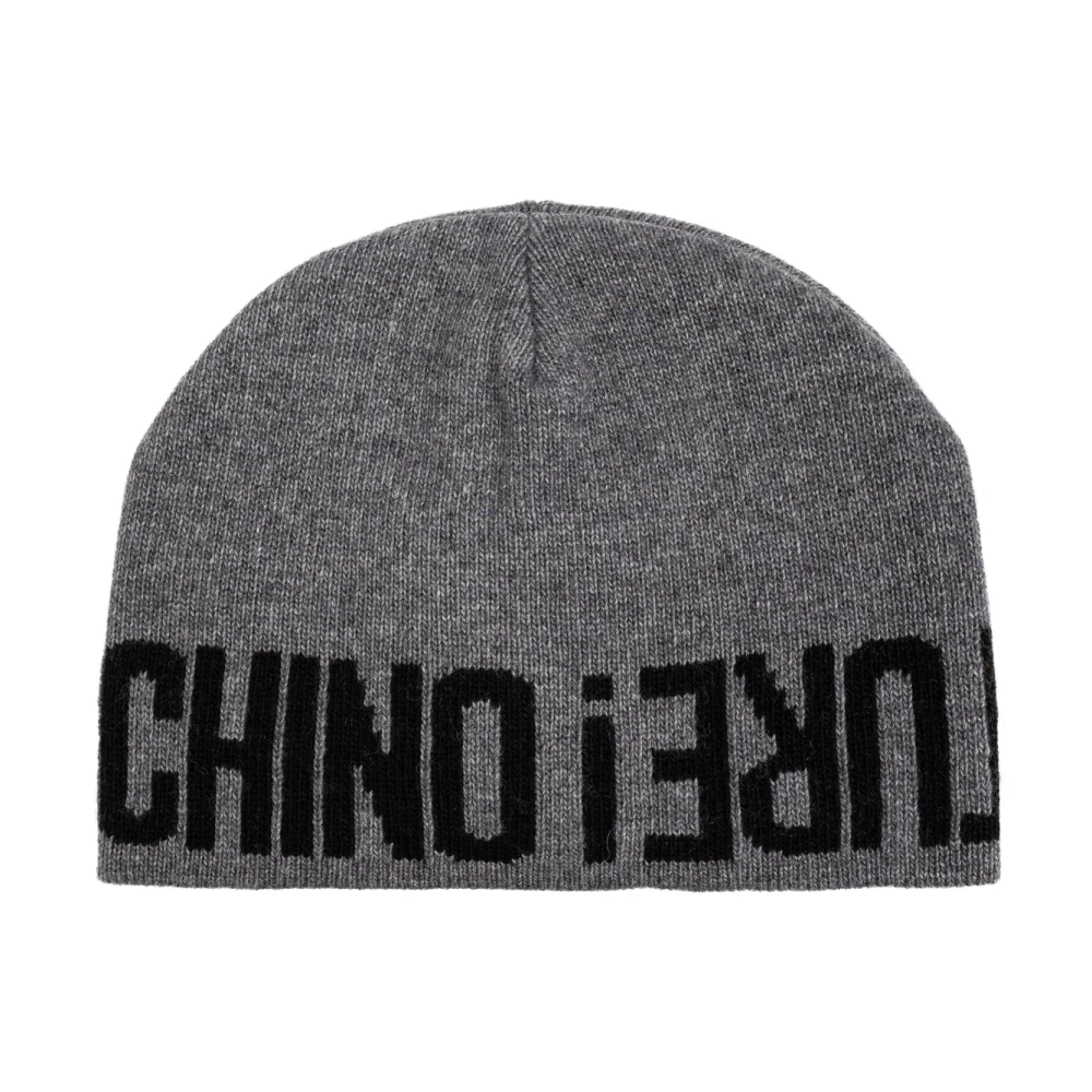 Moschino Pet met logo Gray Unisex