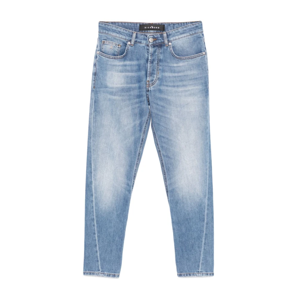 John Richmond Blauwe Jeans voor Mannen Blue Heren