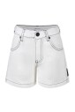 white-casual-cotton-shorts-with-logo