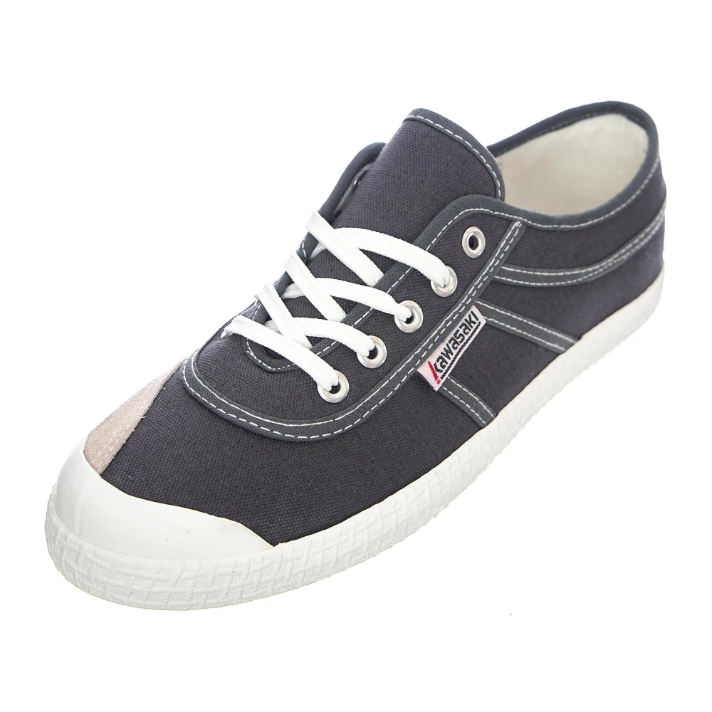 Kawasaki Scarpe Stringate Profilo Basso Heren Schoenen Grijs