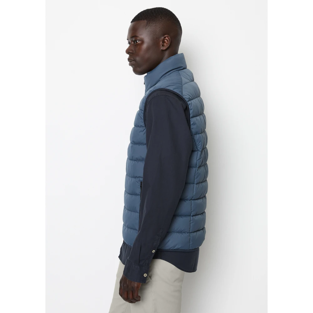 Marc O'Polo Gewatteerd vest Gray Heren