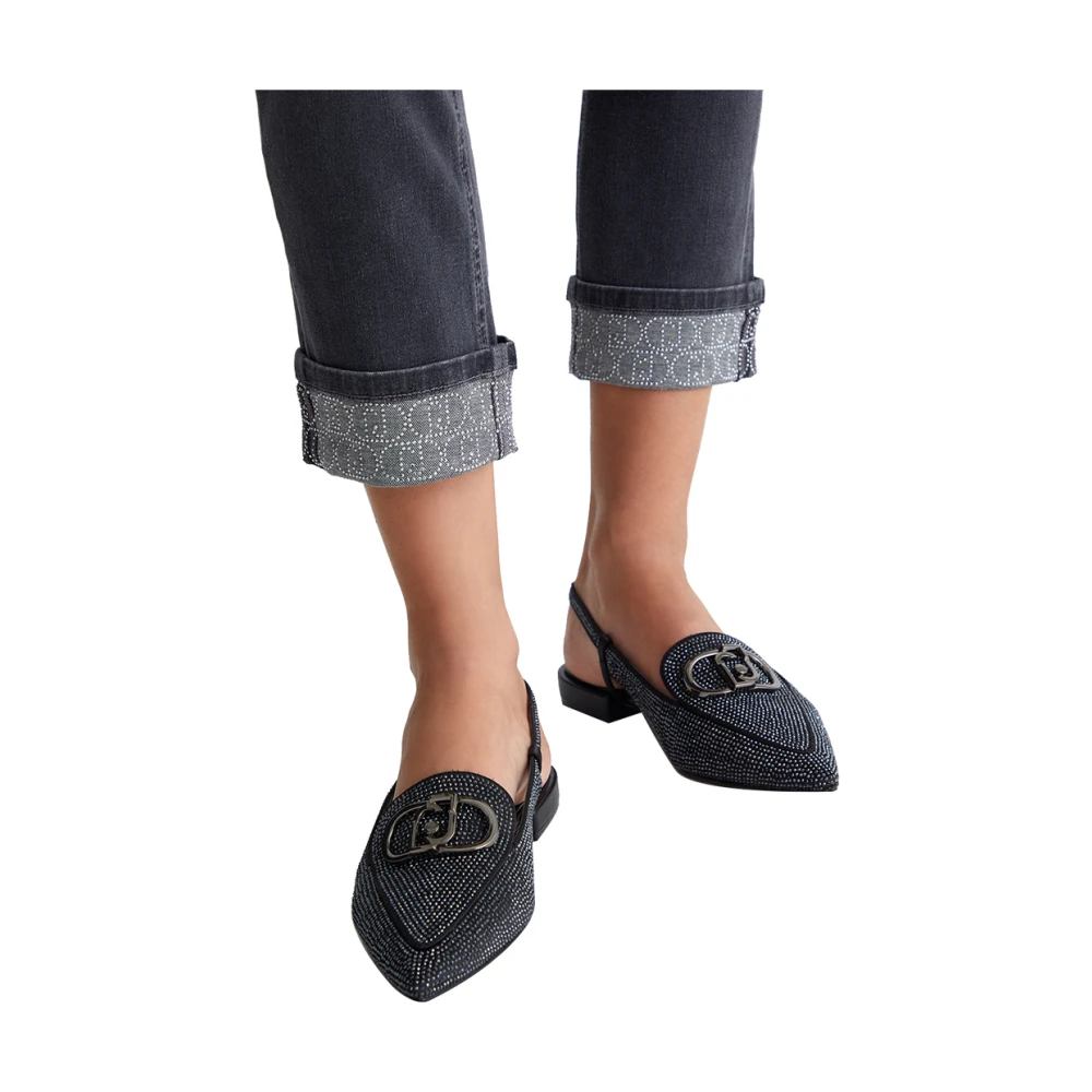 Liu Jo Zwarte Klassieke Jeans Black Dames