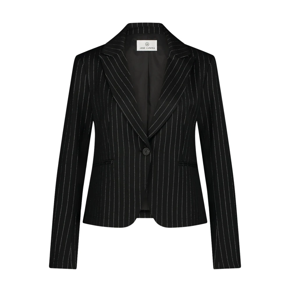 Jane Lushka Elvira Blazer Black Dames