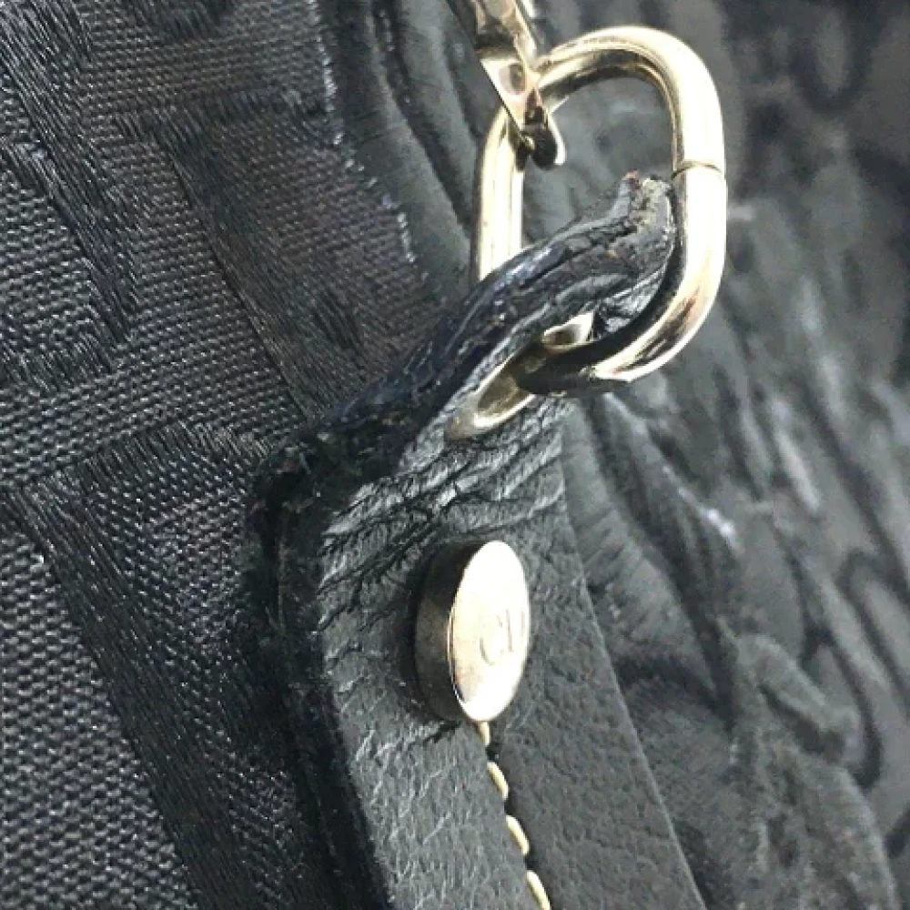Dior Vintage Pre-owned Fabric dior-bags Black Dames