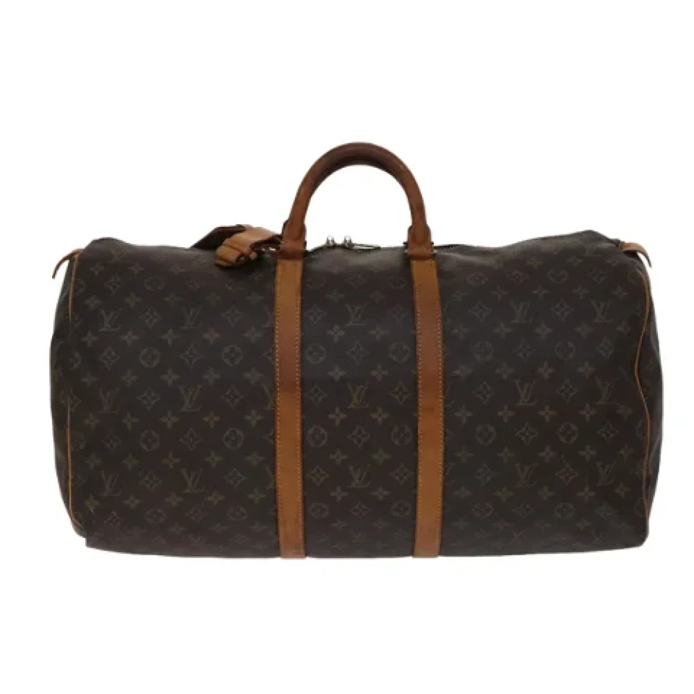 Louis Vuitton Vintage Pre-owned Canvas travel-bags Brown Dames