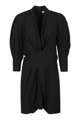 v-neck-cut-out-mini-kjole