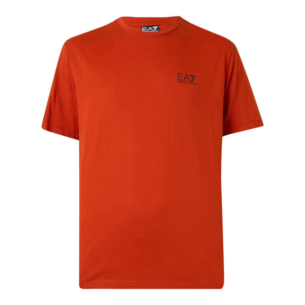 Emporio Armani Ea7 Men's Orange Short Sleeve T-Shirt