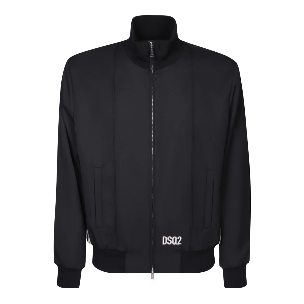 Dsquared2 Men's Black Jacket For Aw23 - Bomber Jackets - L - Jackets