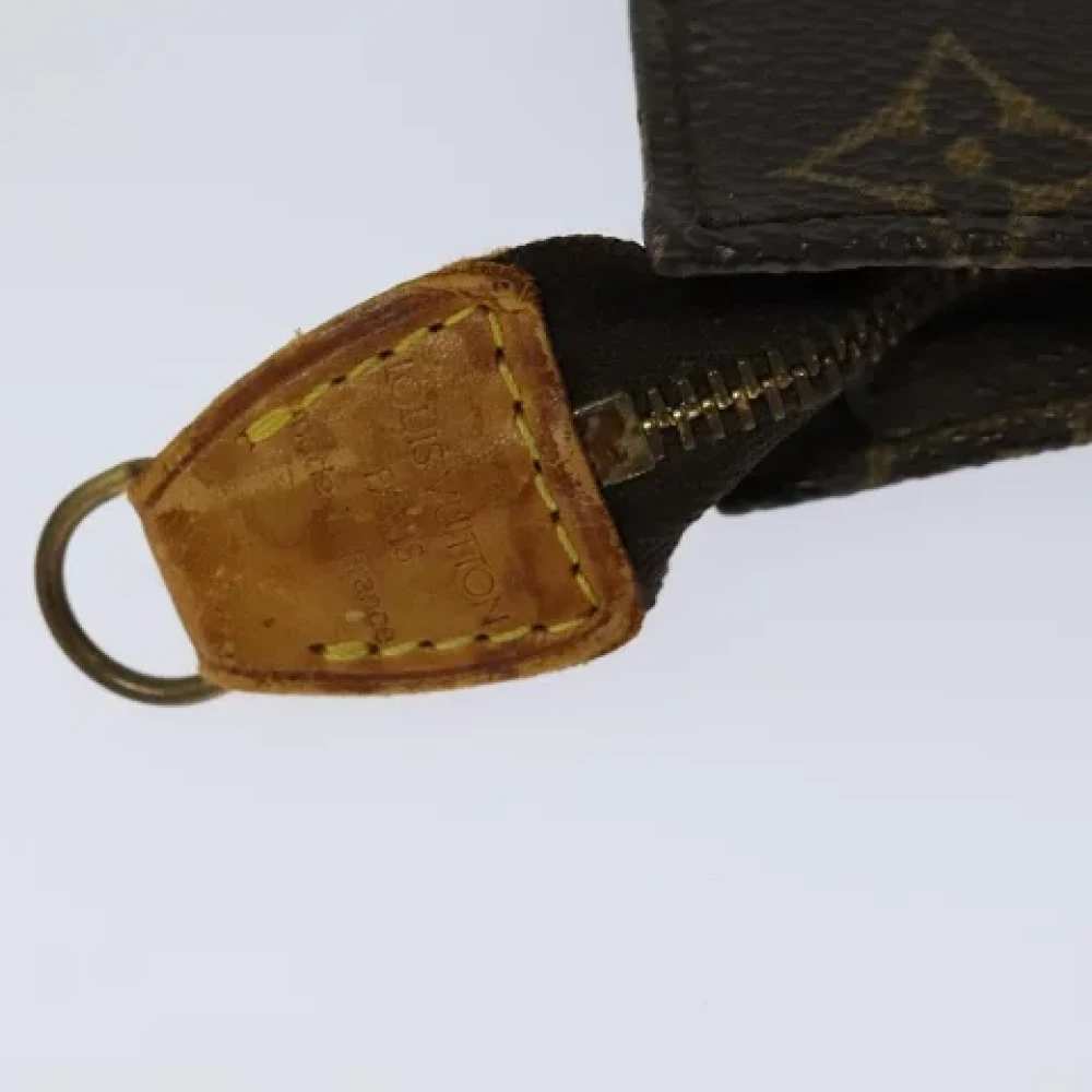 Louis Vuitton Vintage Pre-owned Canvas pouches Brown Dames