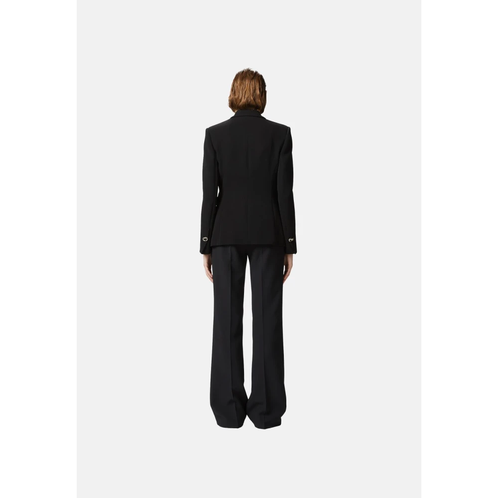 pinko Stijlvolle Jas voor Vrouwen Black Dames