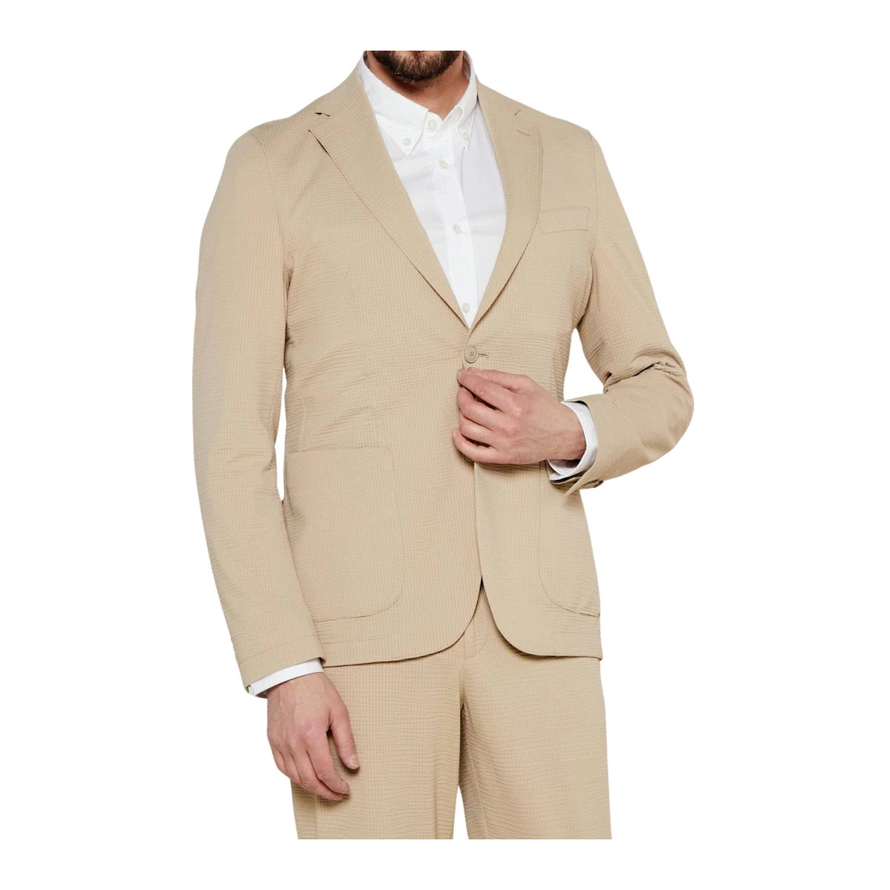 Hugo - Jackets > Blazers - Beige - Hugo - Modalova