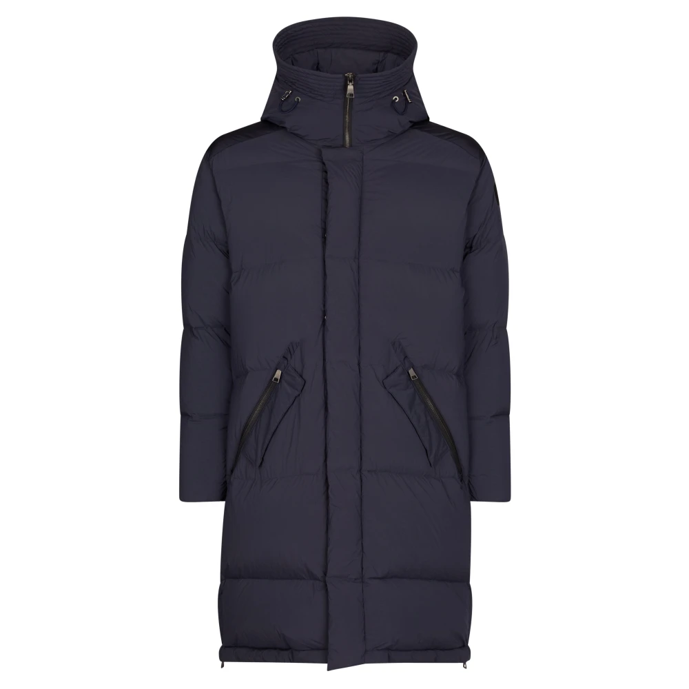 Add Parka IN Nylon Stretch Blue Heren