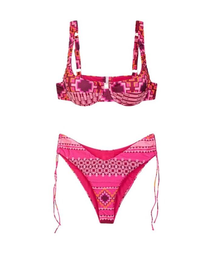 bikini-geometrique-en-fuchsia-et-orange