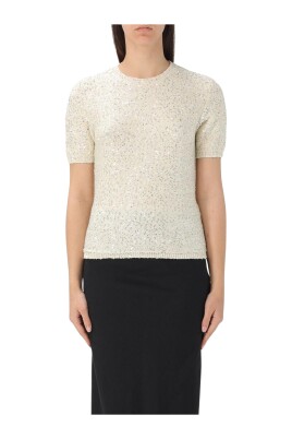 hvid-sequin-strik-t-shirt