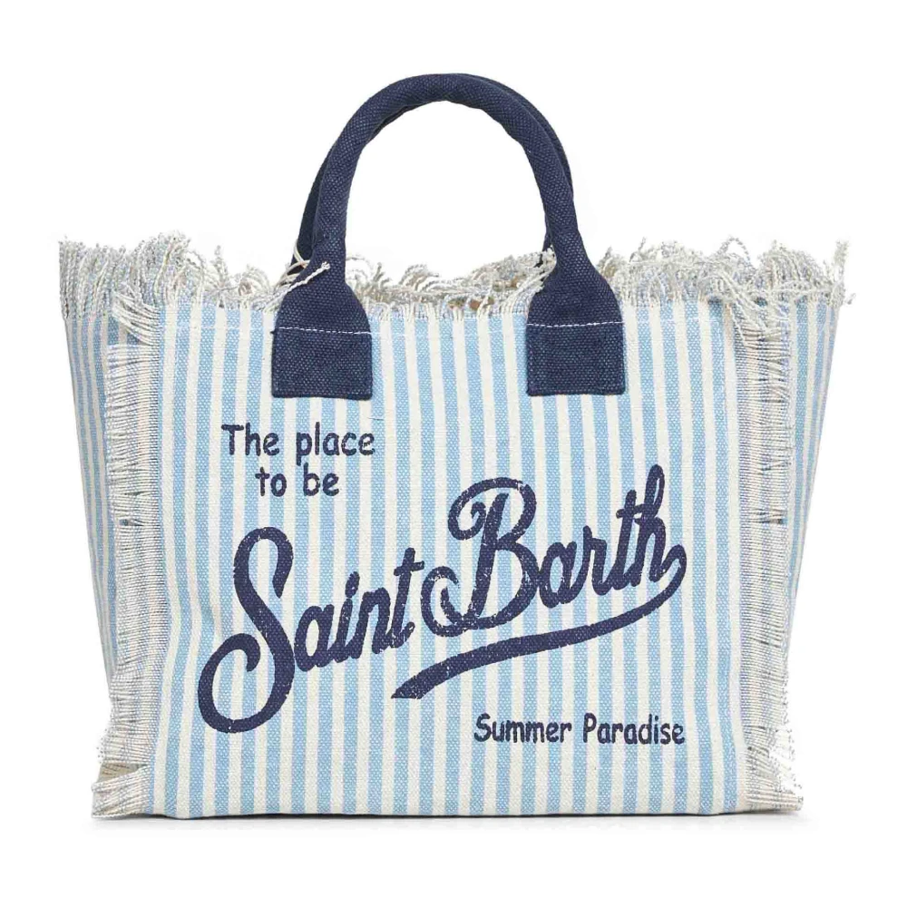 Mc2 Saint Barth Women's Blue Tote Bag - Shopping Bags - One Size - Bags