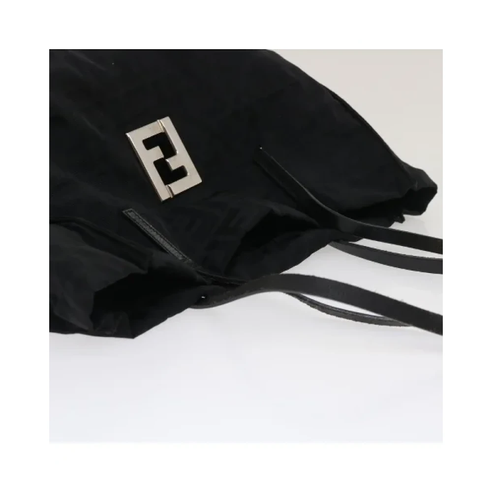 Fendi Vintage Pre-owned Canvas fendi-bags Black Dames