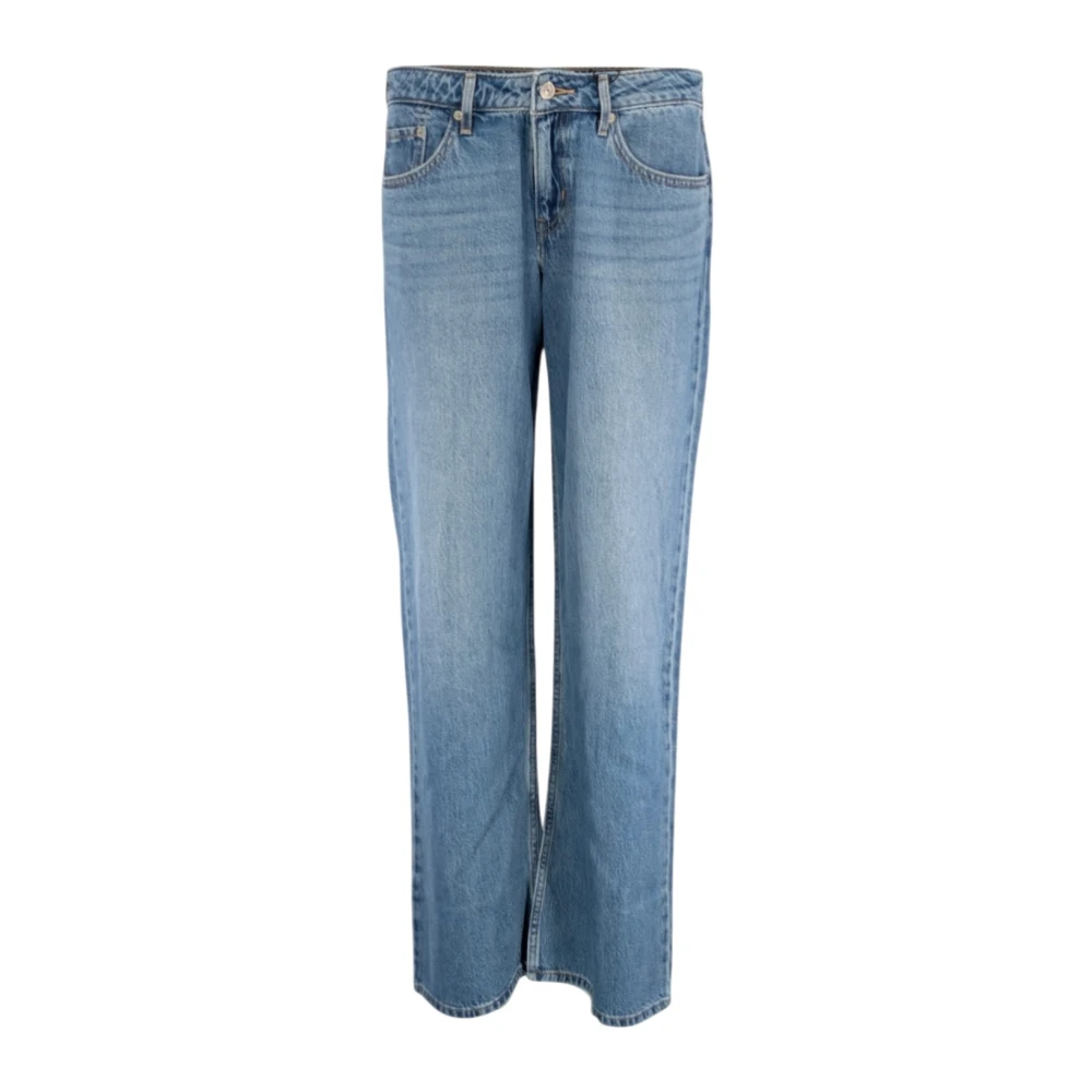 Levi's Women's Blue Low Loose Jeans - Flare Jeans - W25 - Jeans