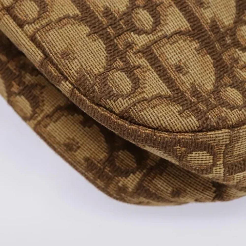Dior Vintage Pre-owned Canvas dior-bags Brown Dames
