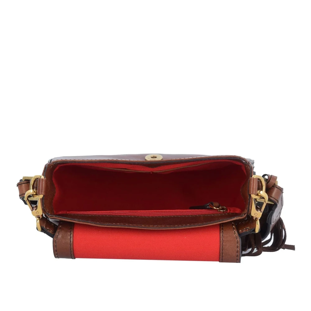 The Bridge Bruine Crossbody Tas Brown Dames