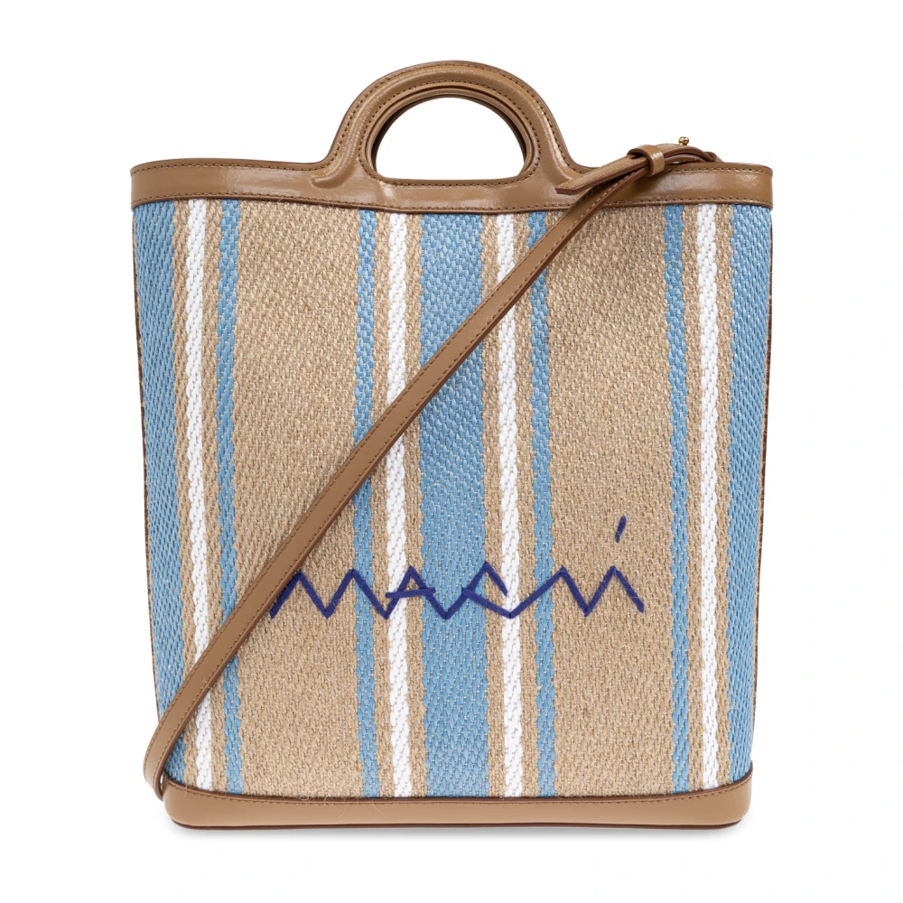 Marni - Bags > Tote Bags - Beige - Marni - Modalova