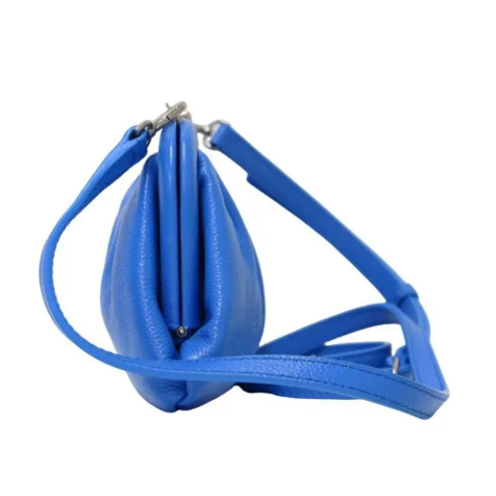 Balenciaga Vintage Pre-owned Leather balenciaga-bags Blue Dames