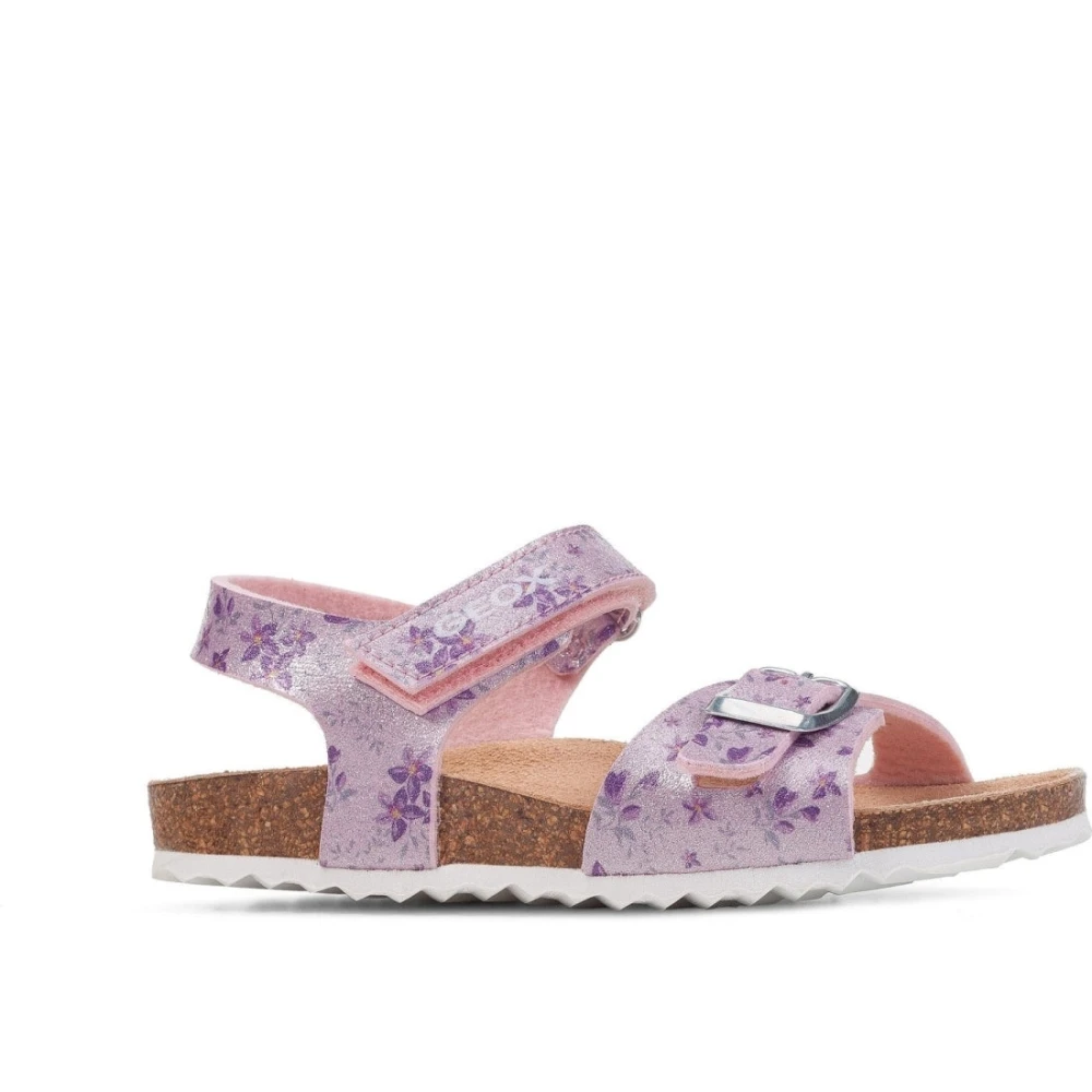 Geox Girls Multicolor Pink Kids Sandals Adriel - Kids Sandals - 29 Eu- Kids