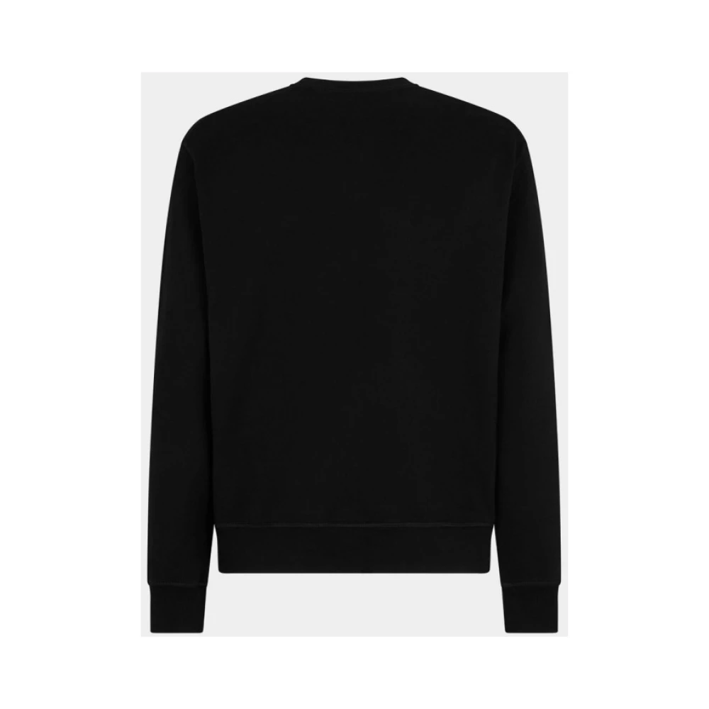 Dsquared2 Cool Fit Logo Sweatshirt Black Heren