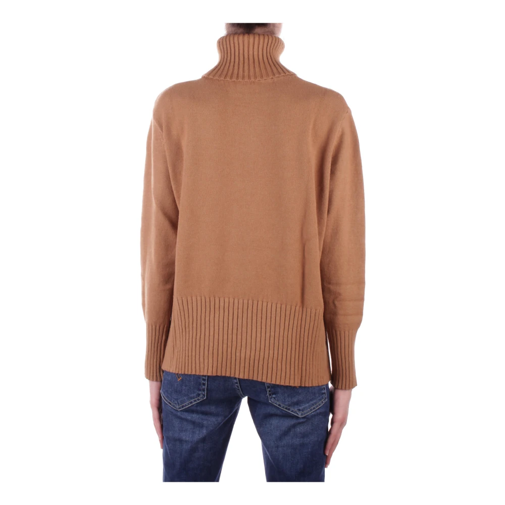 H2O Bruine Trui met Geborduurde Details Brown Dames