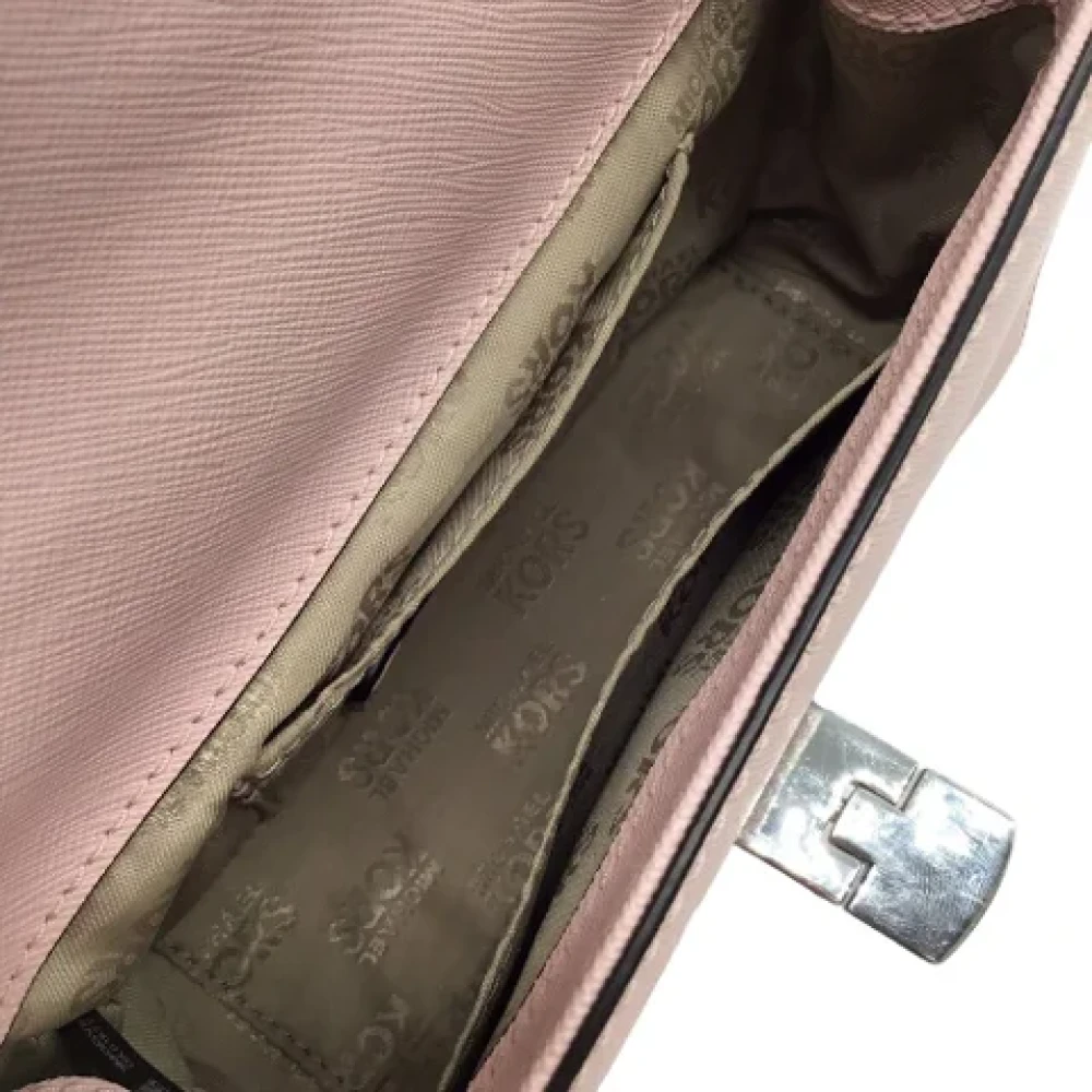 Michael Kors Pre-owned Leather shoulder-bags Pink Dames