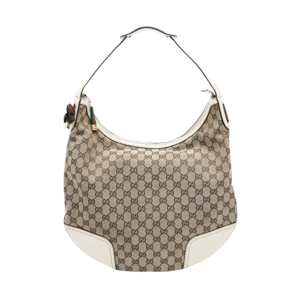 Gucci Vintage Women's Brown Pre-Owned Hobo Bag