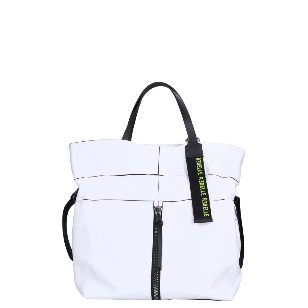 Rebelle Damen Weiß Lederhandtasche