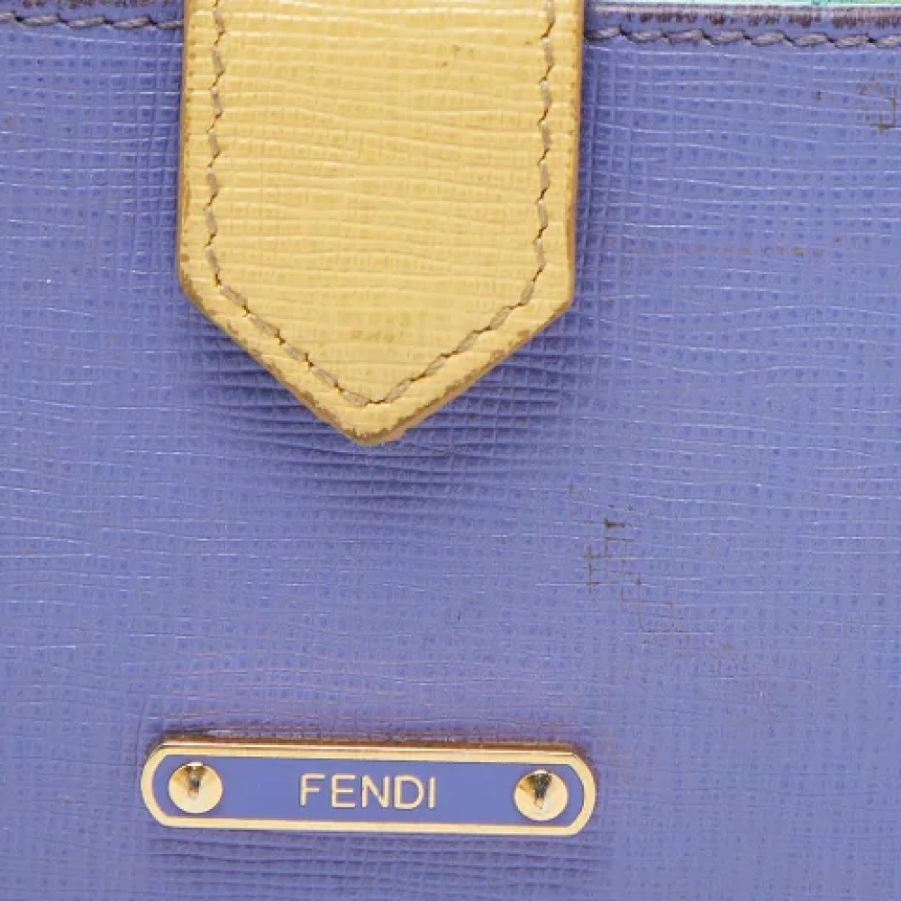 Fendi Vintage Pre-owned Leather wallets Multicolor Dames